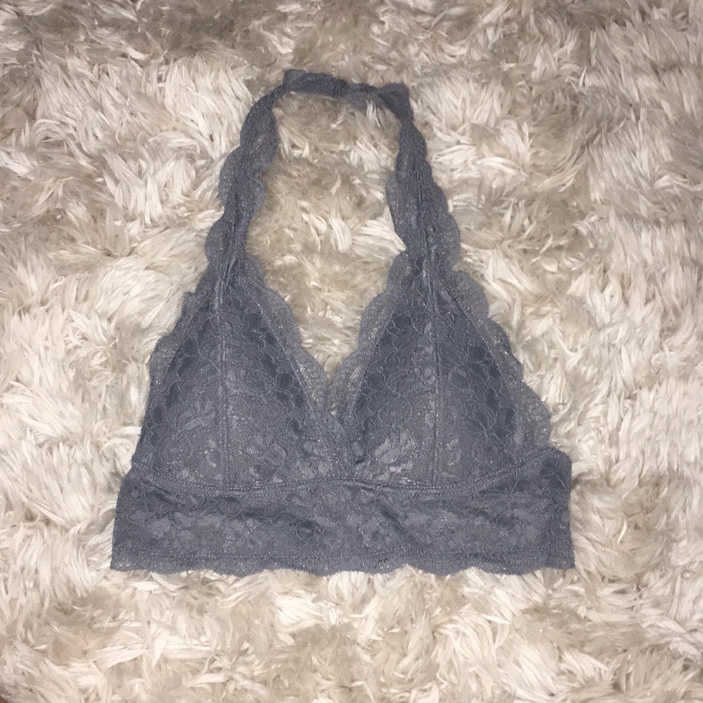Super adorable gray bralette small by Aeropostale